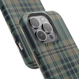 Green and Blue Plaid Case