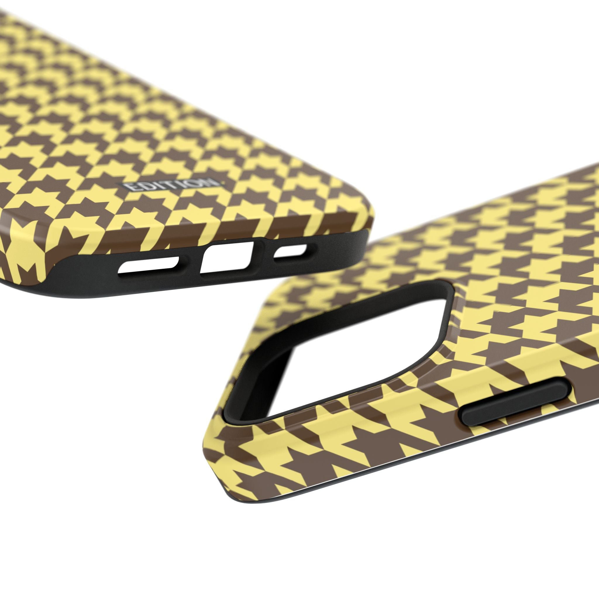 Banana Split Houndstooth Case