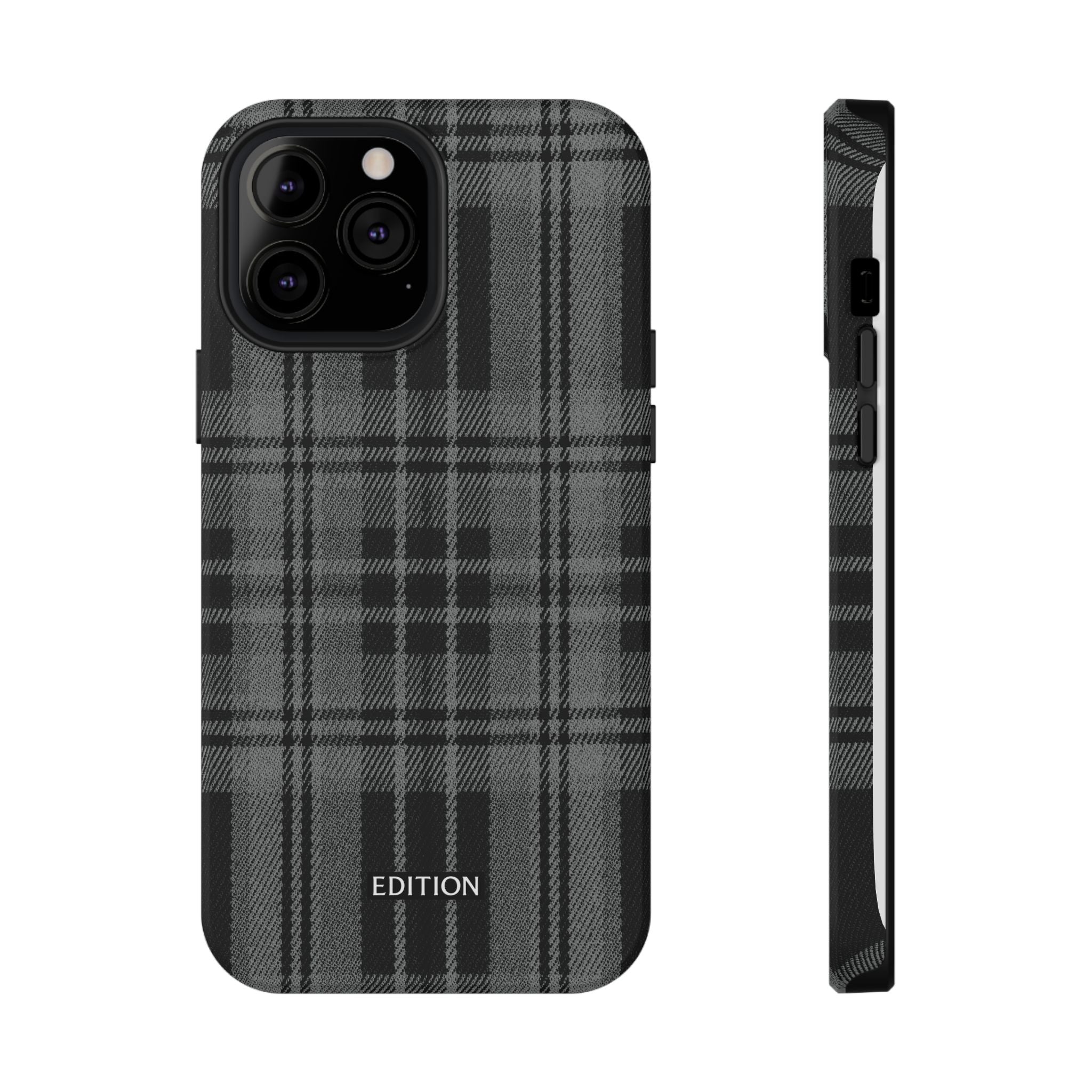 Black Plaid Case