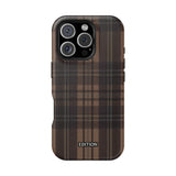 Brown Plaid Case