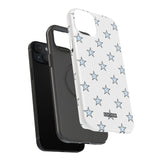 Blue and White Star Case