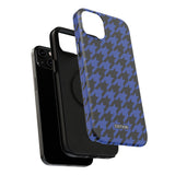 Blue Houndstooth Case