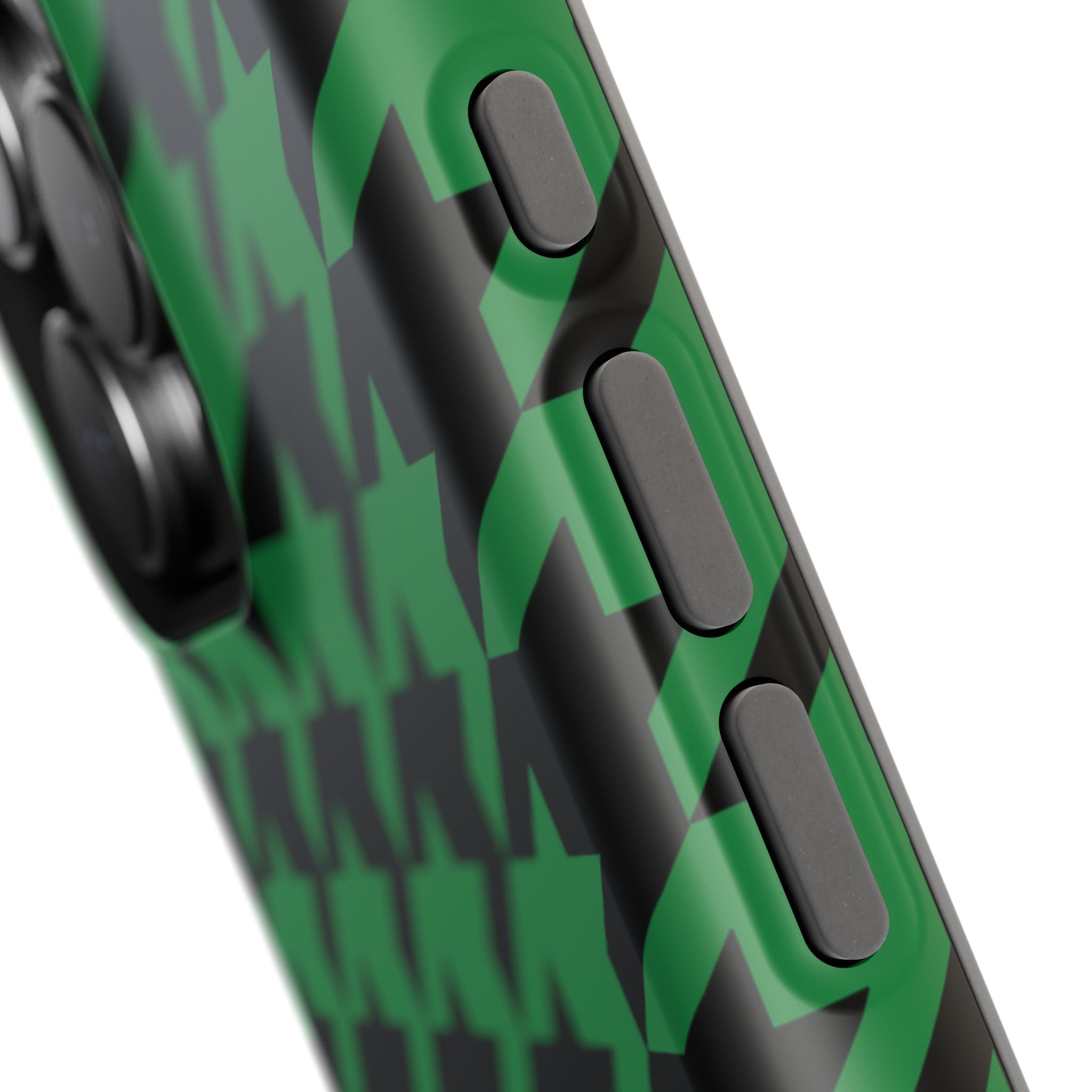 Green Houndstooth Case