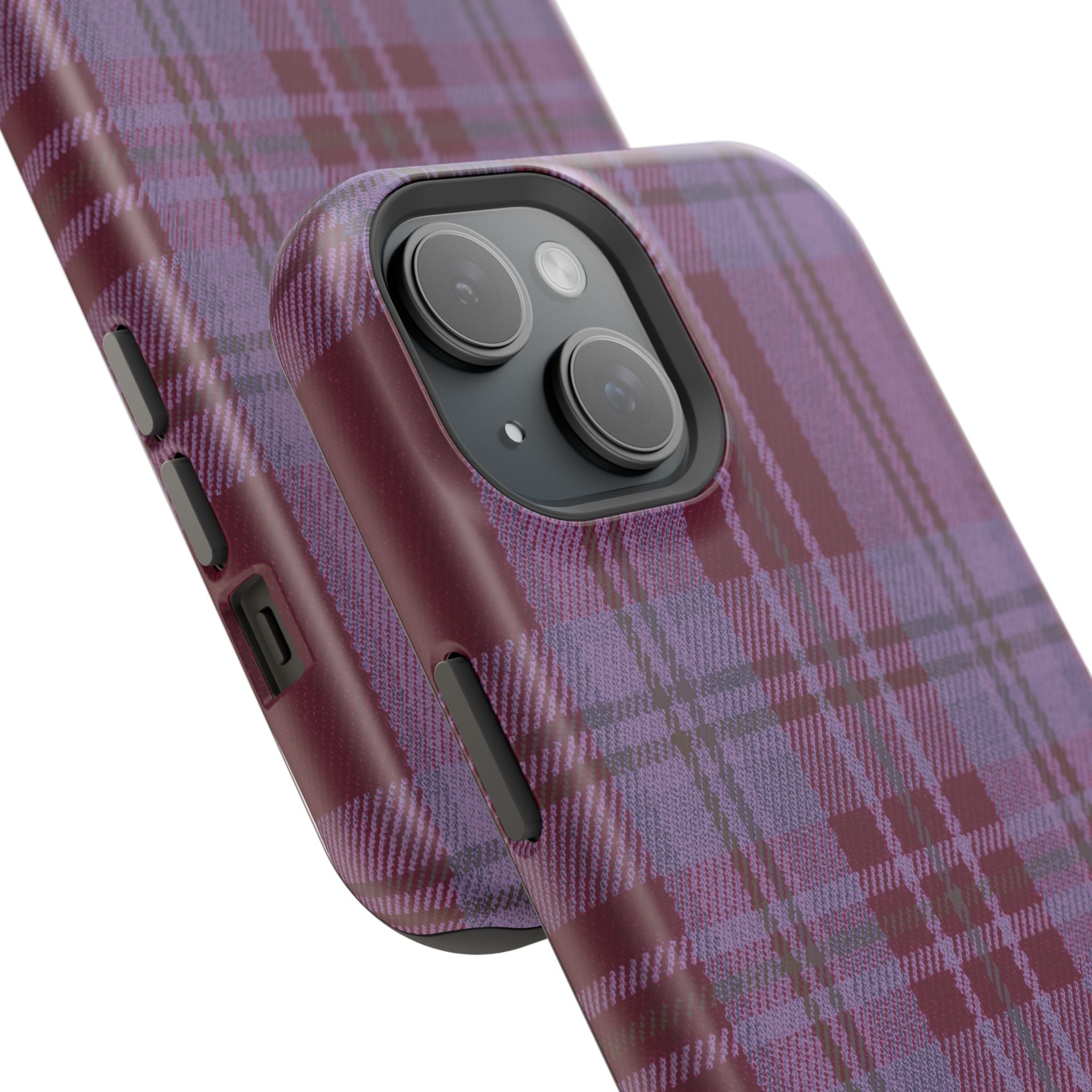 Magenta Plaid Case