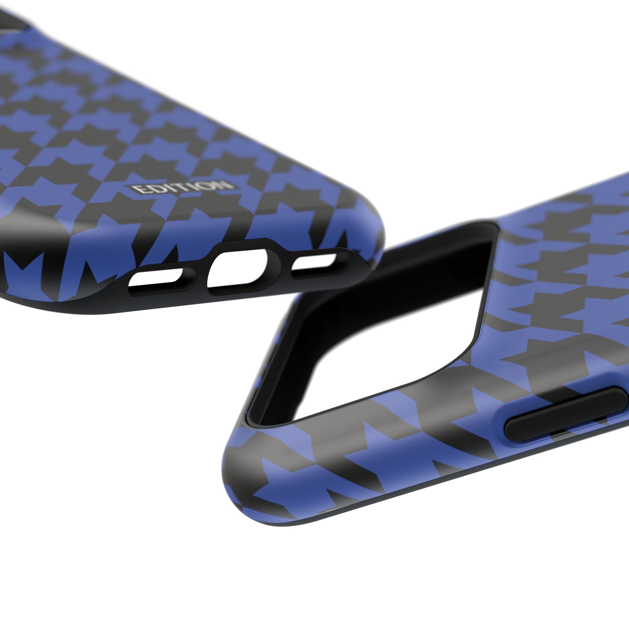 Blue Houndstooth Case