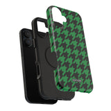 Green Houndstooth Case