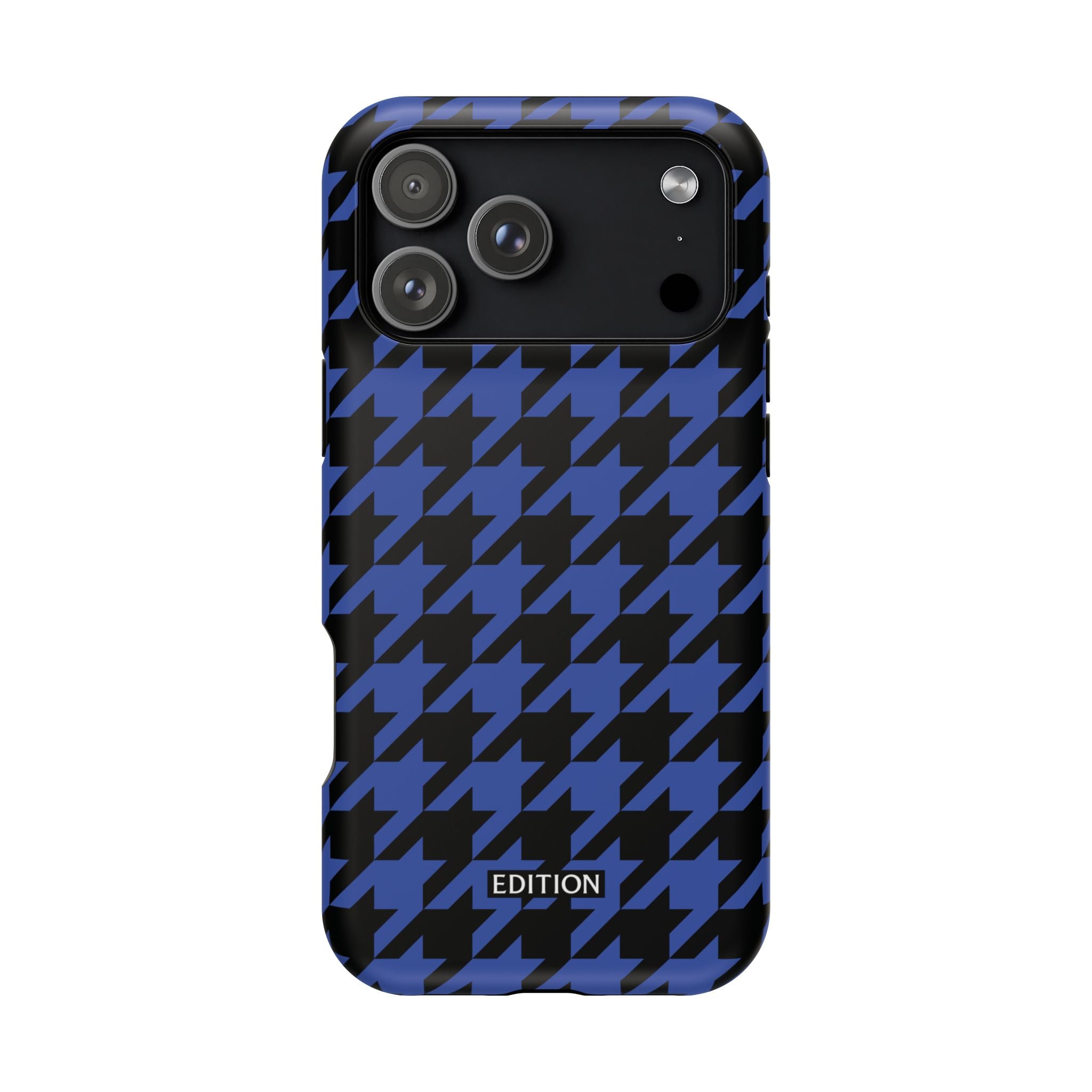 Blue Houndstooth Case