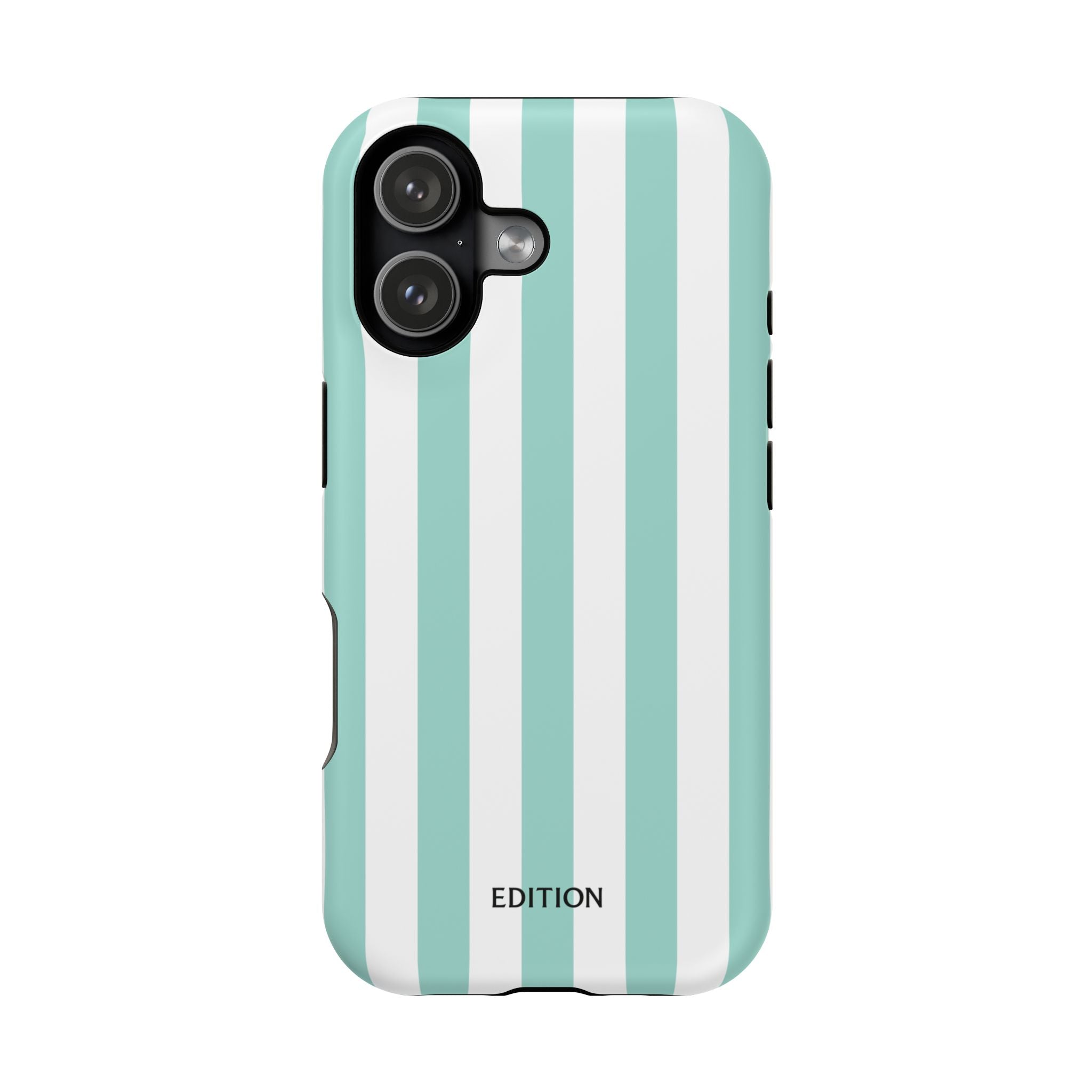 Teal Beach Stripe Case