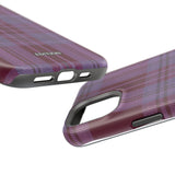 Magenta Plaid Case
