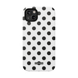 Black and White Polka Dot Case