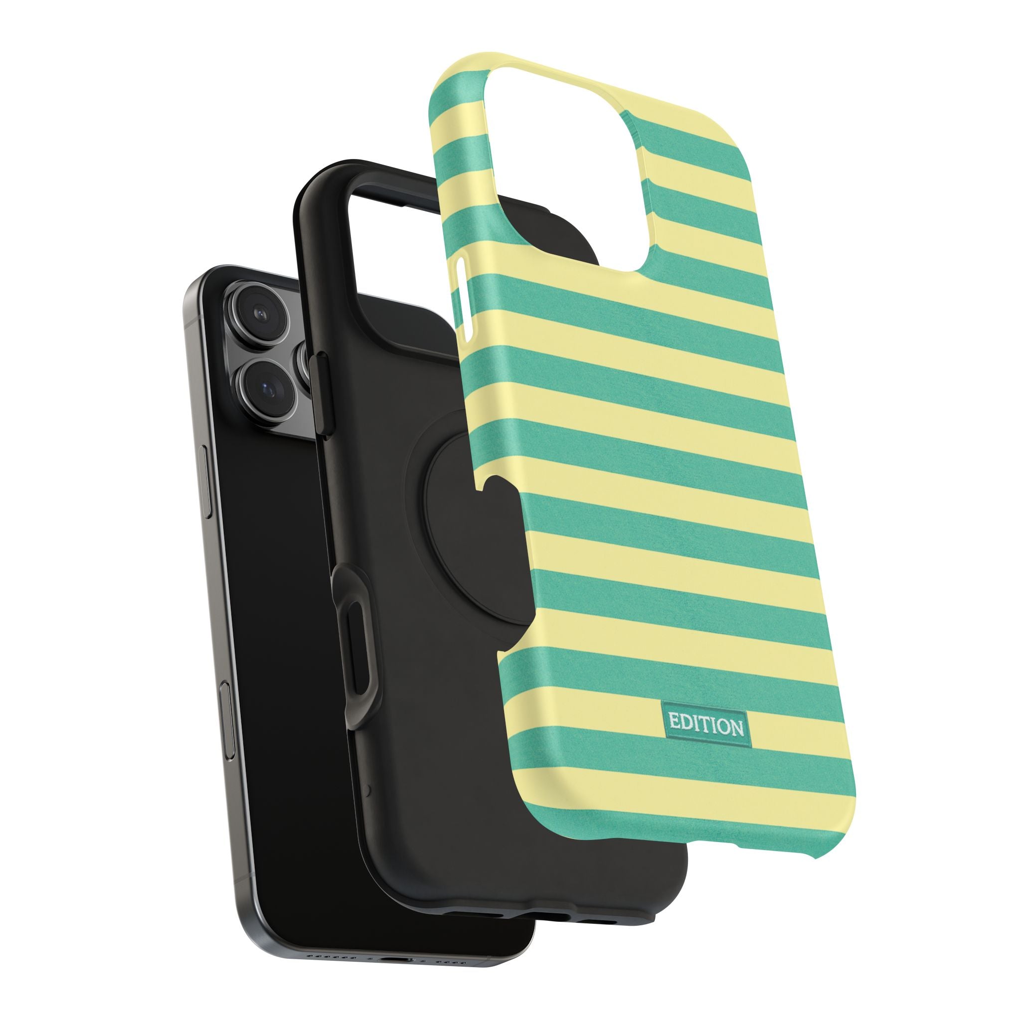 Teal Stripe Case