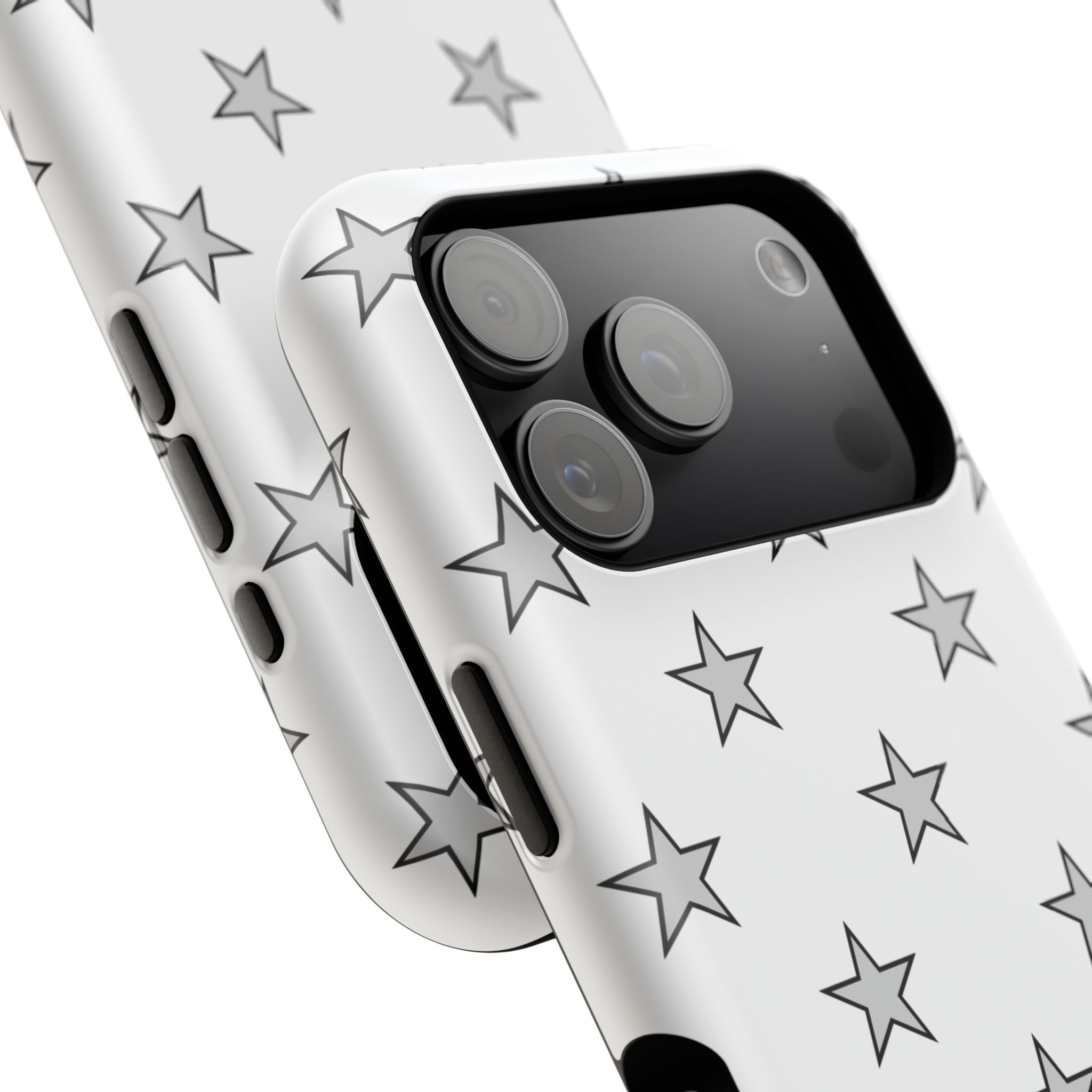 Grey and White Star Case