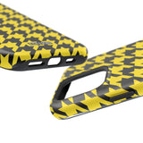 Yellow Houndstooth Case