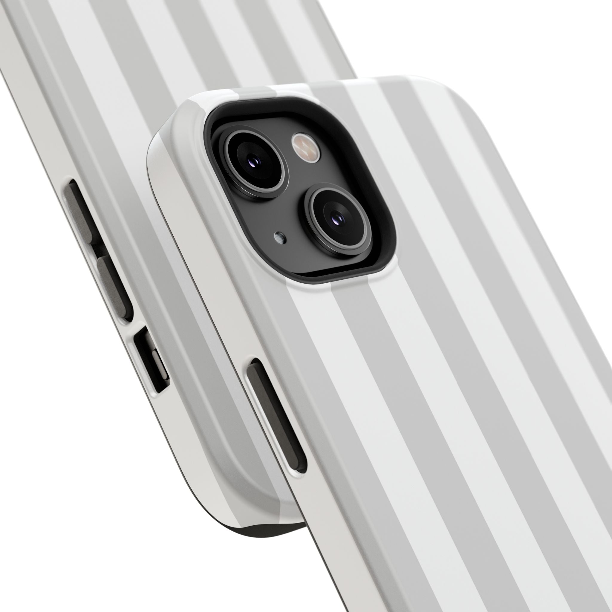 Grey Beach Stripe Case