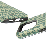 Key Lime Pie Houndstooth Case