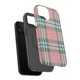 Baby Pink Plaid Case