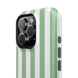 Green Beach Stripe Case