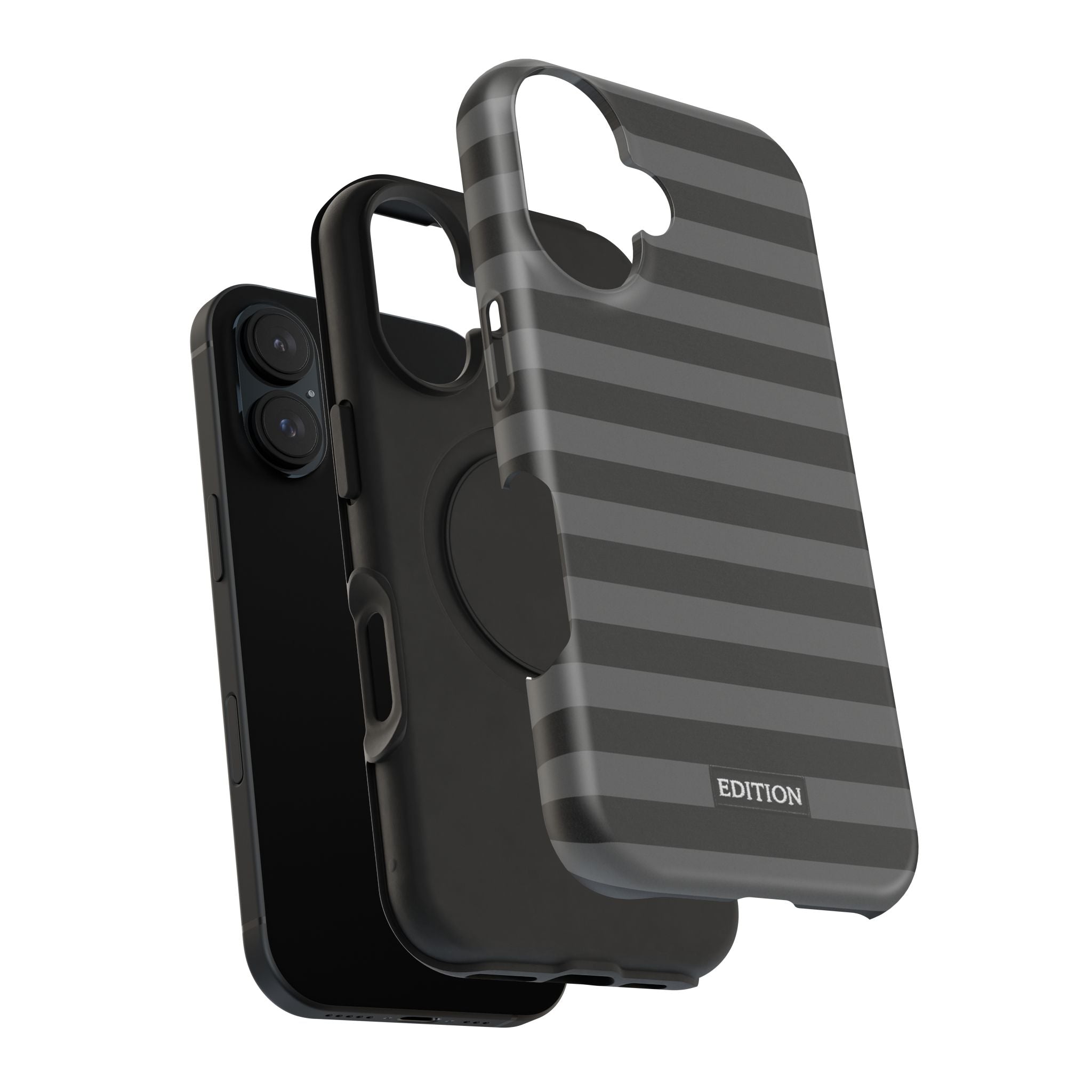 Grey Stripe Case