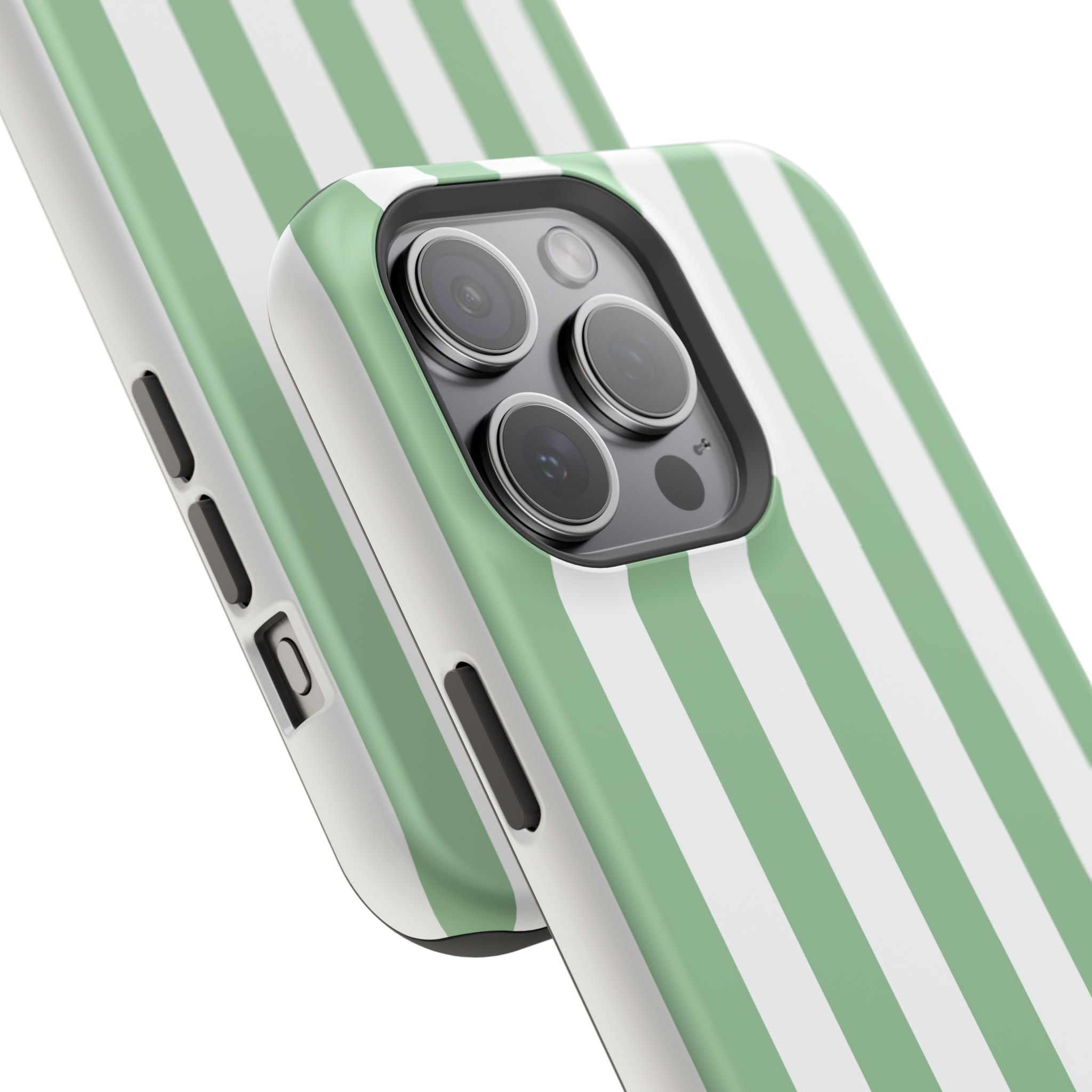 Green Beach Stripe Case