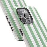 Green Beach Stripe Case