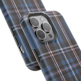 Blue and Pink Plaid Case