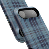 Navy Plaid Case