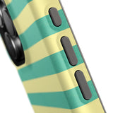 Teal Stripe Case