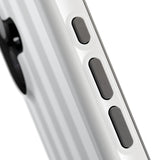 Grey Beach Stripe Case