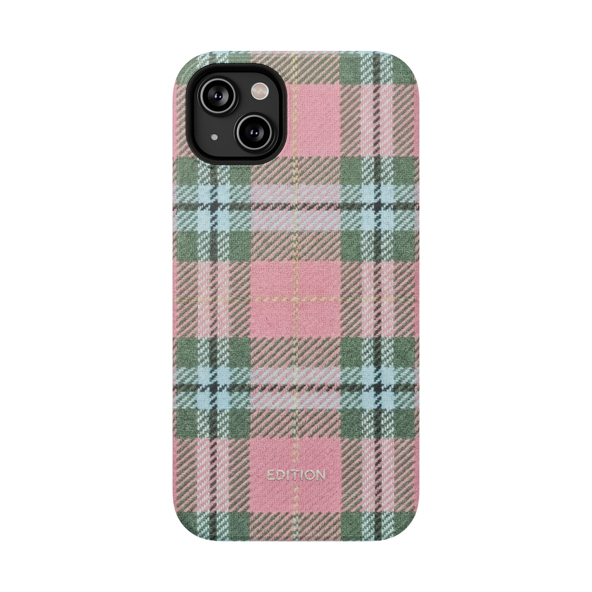 Baby Pink Plaid Case