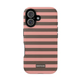 Peach Stripe Case