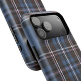Blue and Pink Plaid Case
