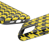 Yellow Houndstooth Case