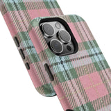 Baby Pink Plaid Case