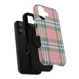 Baby Pink Plaid Case