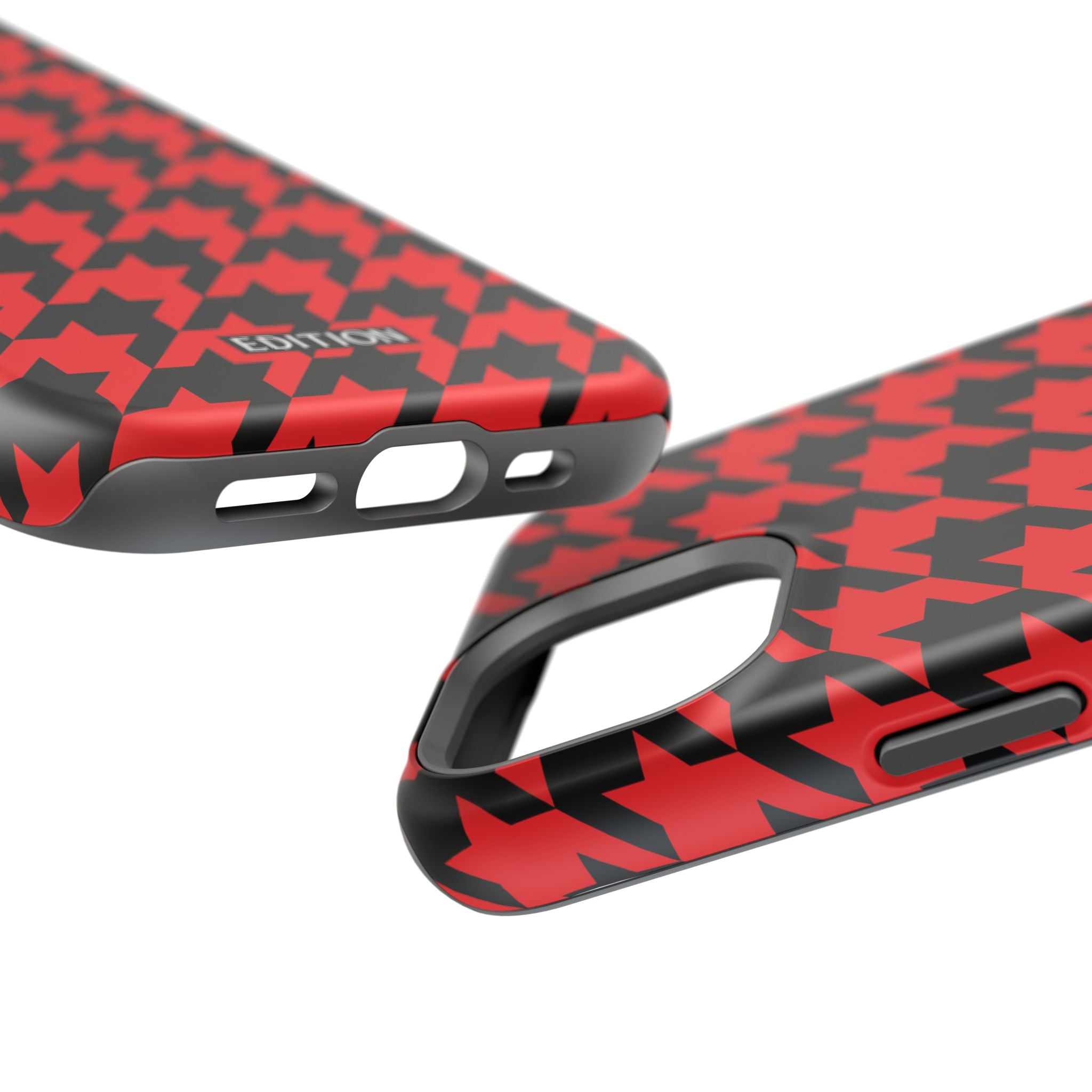 Red Houndstooth Case
