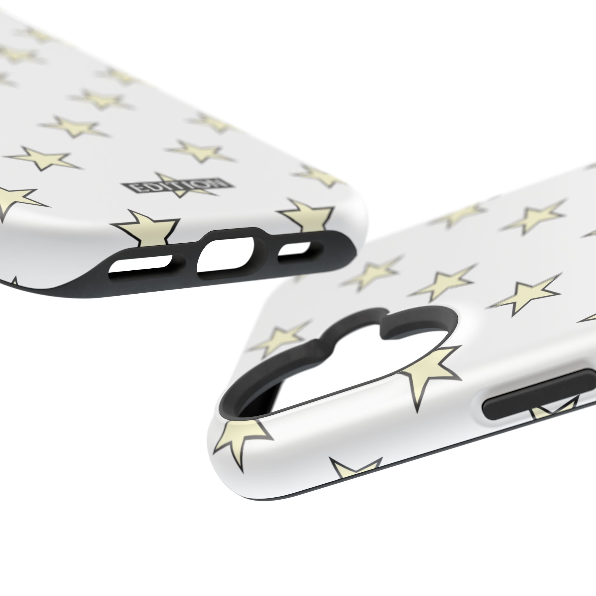 Yellow and White Star Case
