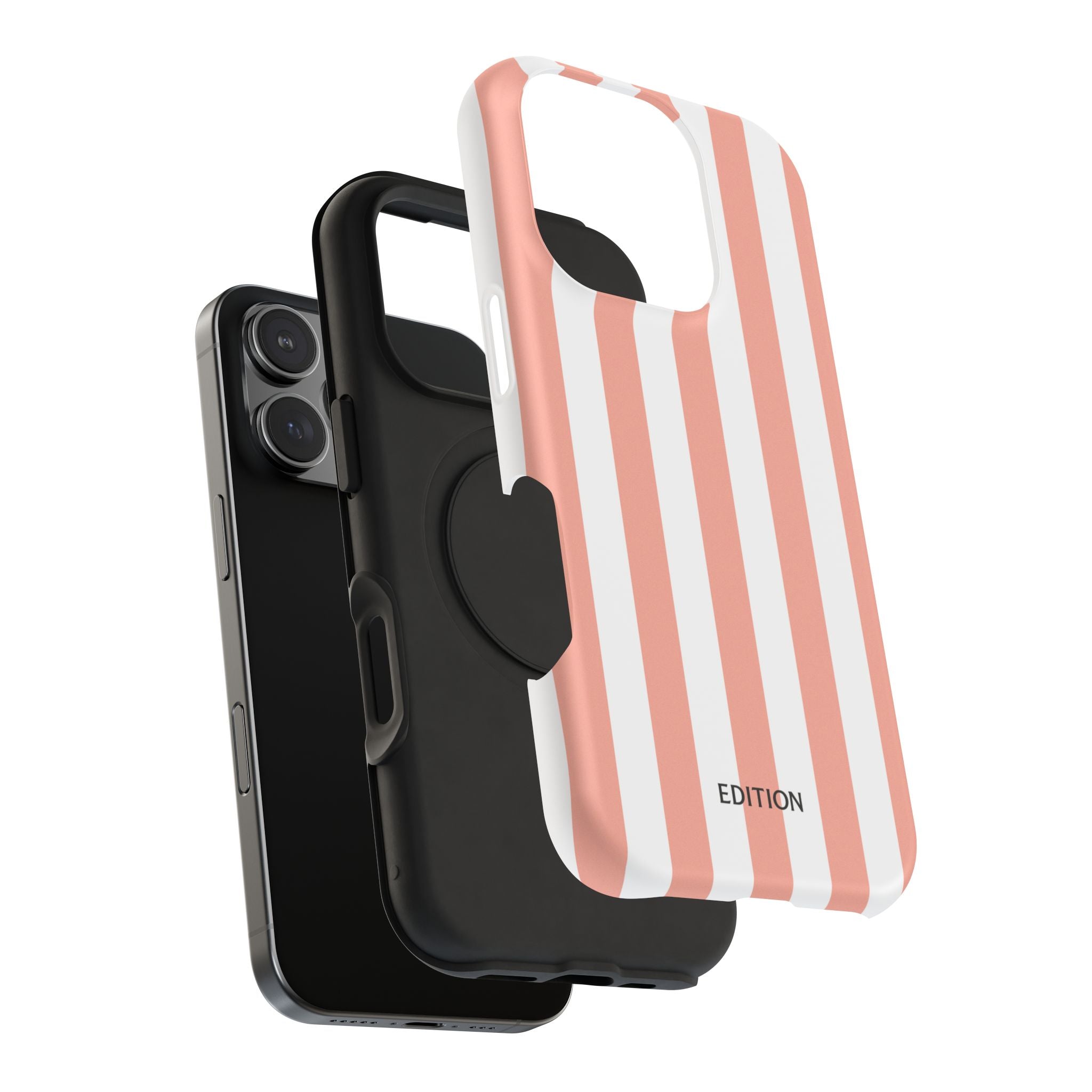 Peach Beach Stripe Case
