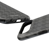 Grey Houndstooth Case
