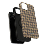 Chocolate Chip Cookie Houndstooth Case