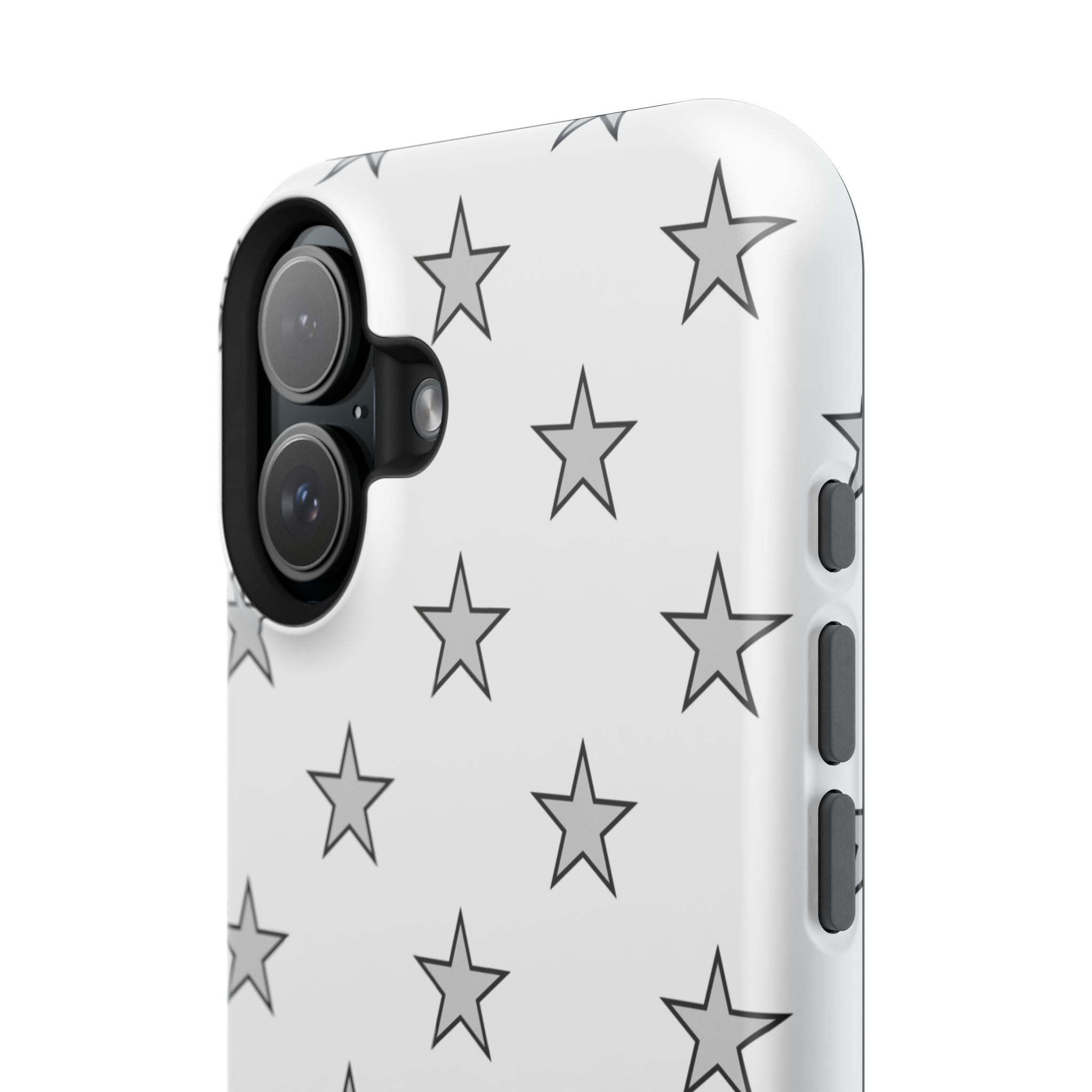 Grey and White Star Case