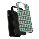 Mint Chip Houndstooth Case