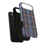Blue and Pink Plaid Case