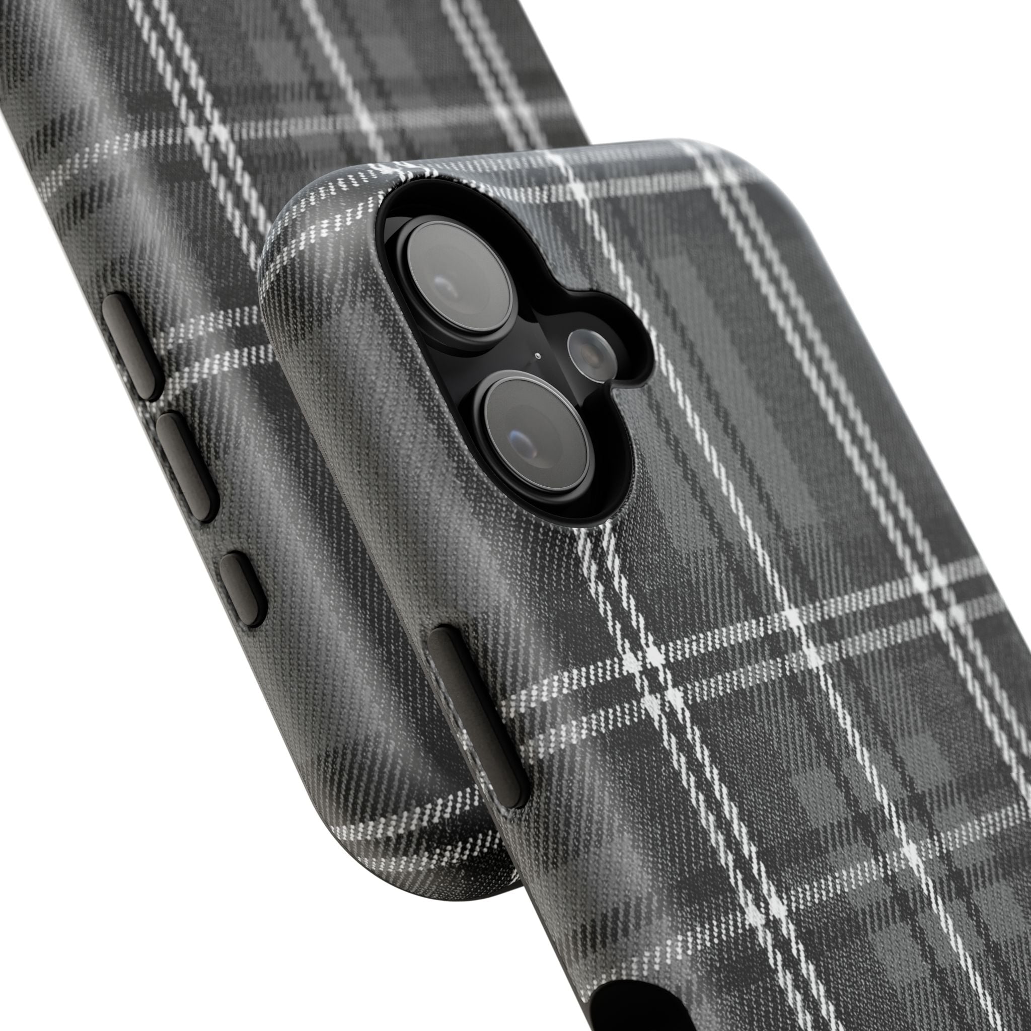 Grey Plaid Case