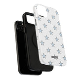 Blue and White Star Case