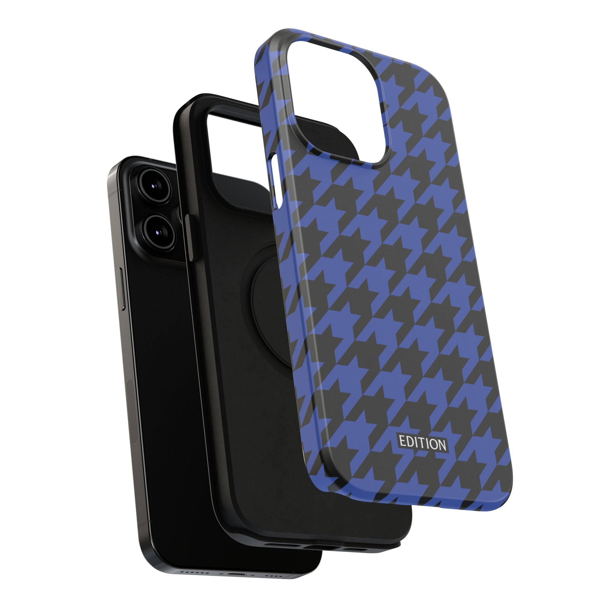 Blue Houndstooth Case