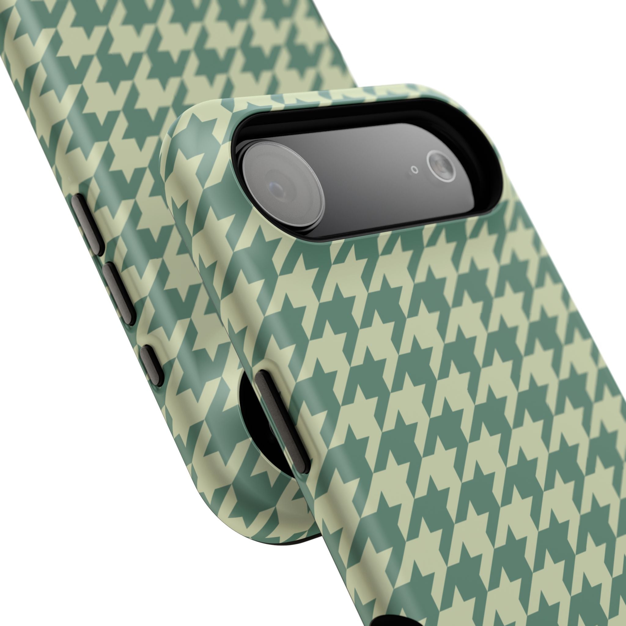 Key Lime Pie Houndstooth Case