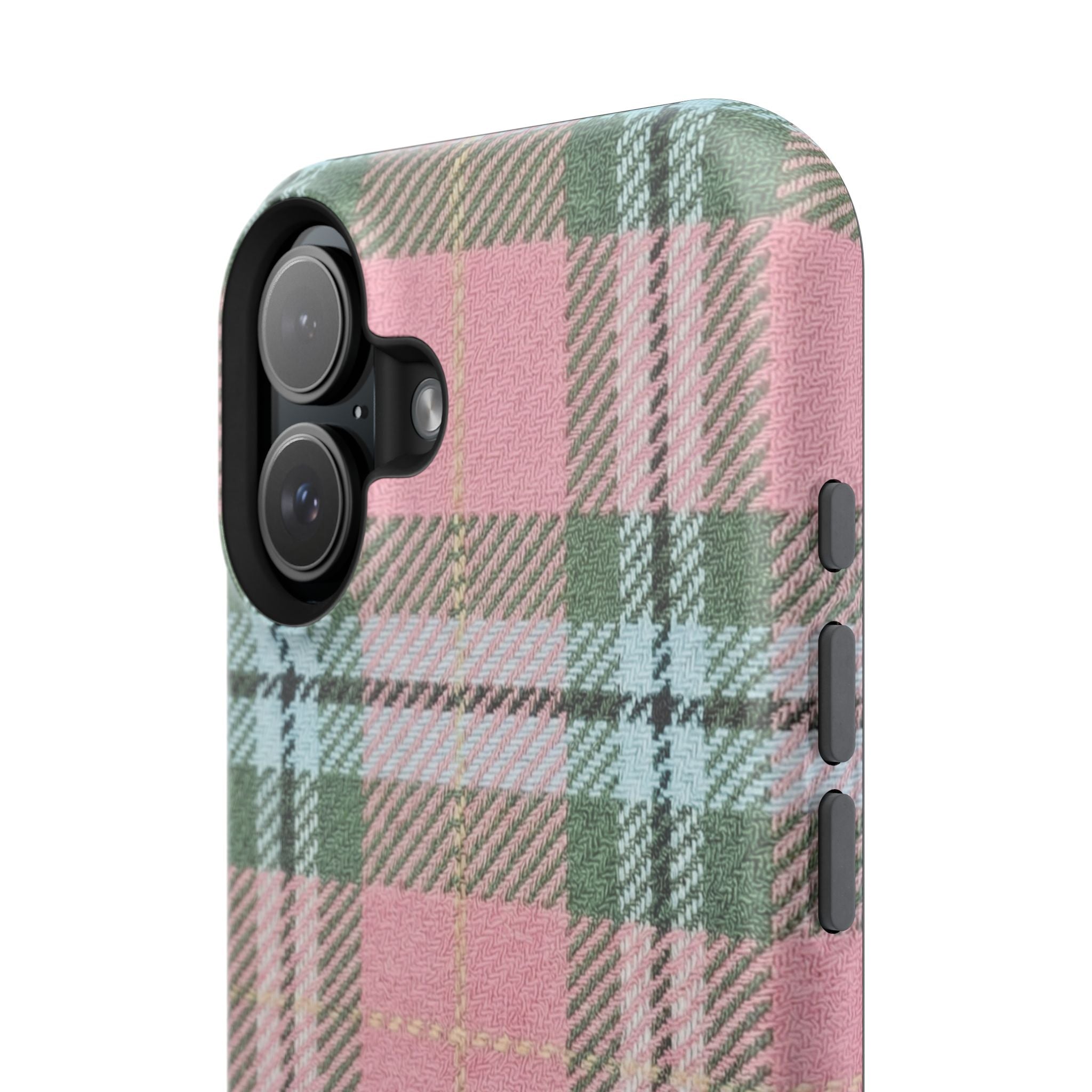 Baby Pink Plaid Case