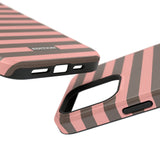 Peach Stripe Case