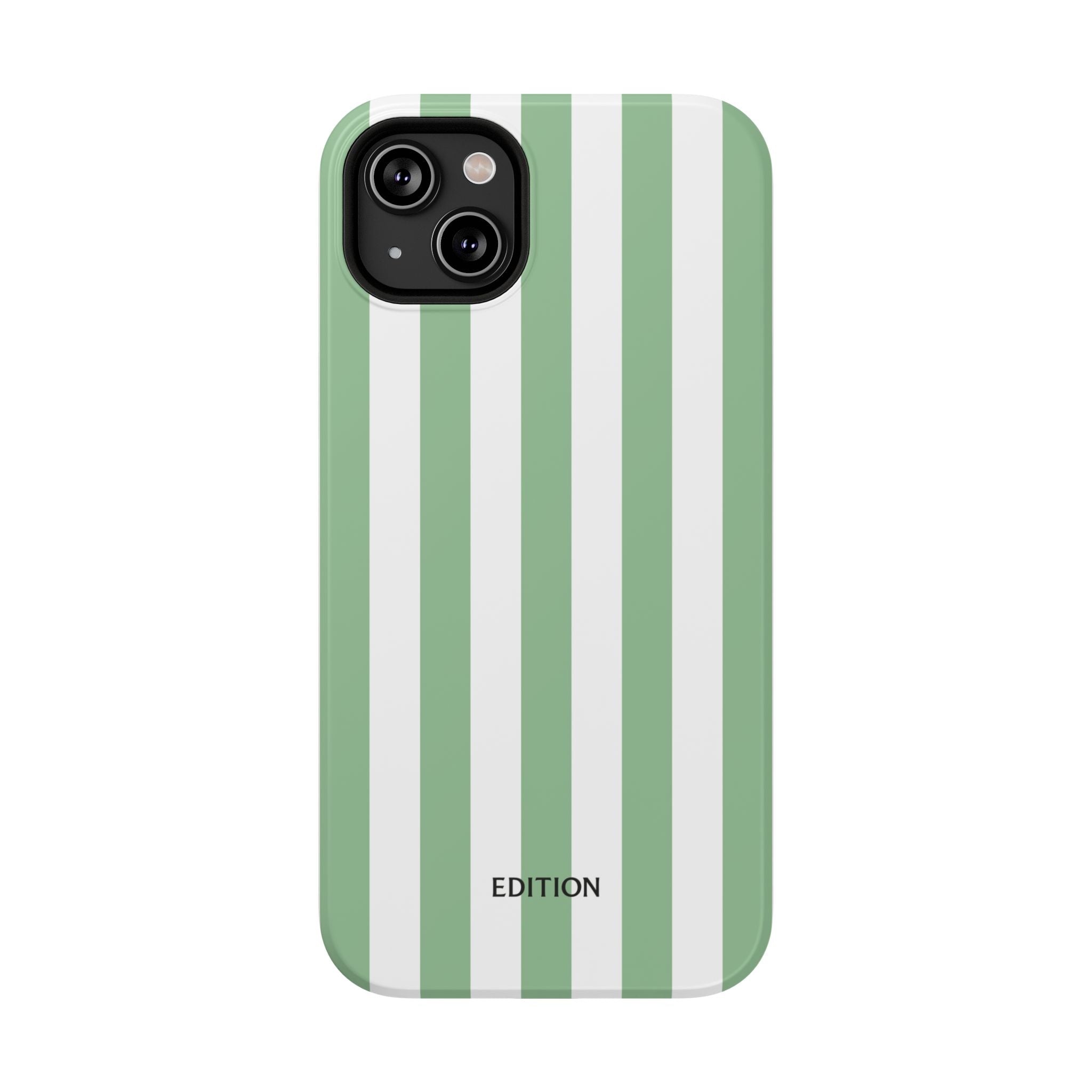 Green Beach Stripe Case