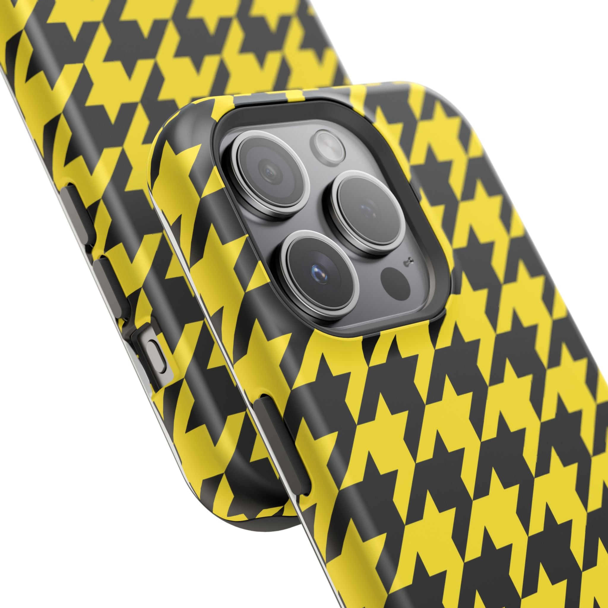 Yellow Houndstooth Case